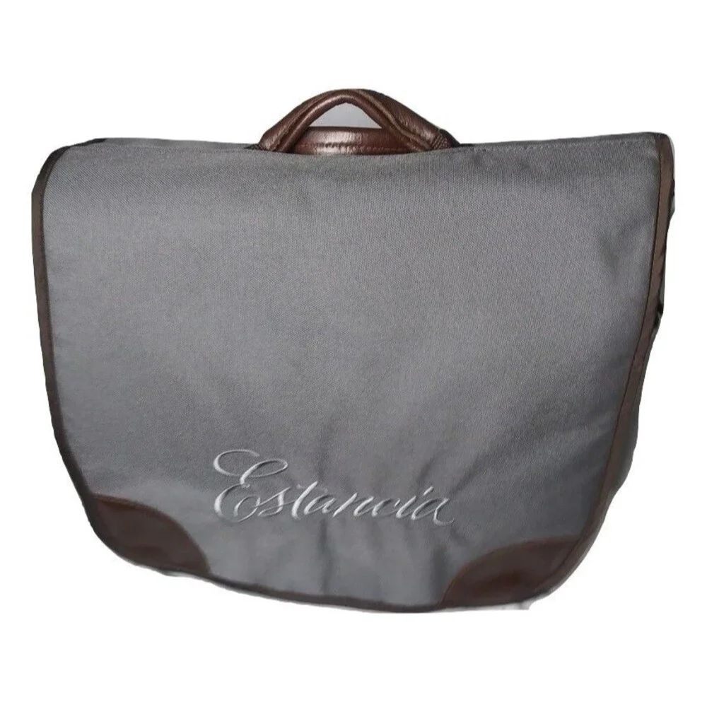 Chill-N-Go Four Bottle Bag Cotton  Shoulder Bag~Estancia Logo Retail $135